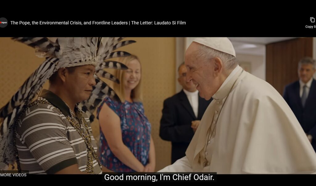 Ny film om pave Frans' brev Si' – Et budskap hele verden – St Hallvard menighet